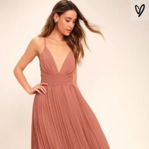 Rusty Rose Maxi Dress